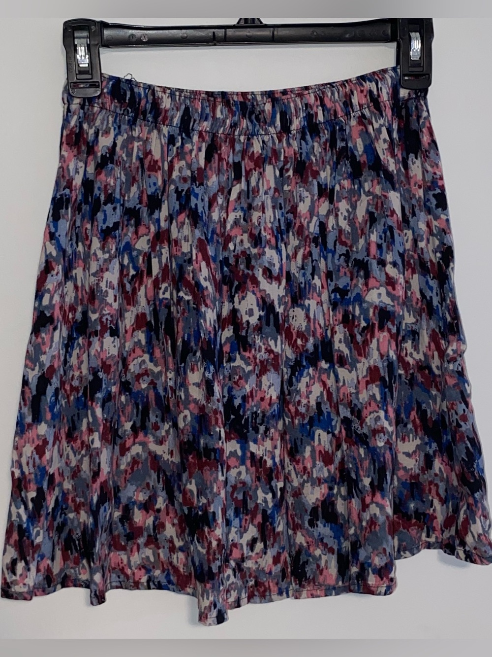 Abercrombie Skater Mini Skirt M Artsy Art To Wear Painterly Indie Sleeze Whimsy